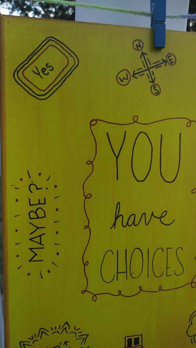 ChoicesYesNoMaybeI Don't KnowQuestionsDecisions12 Etsy