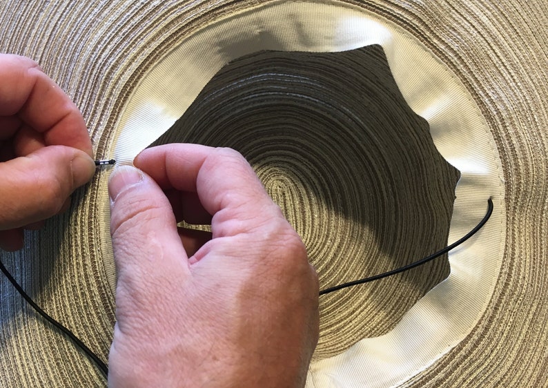 HAT CHIN STRAP Kit Elastic With Plastic Spring Toggle Etsy