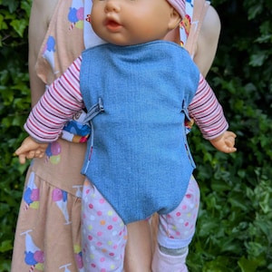 Portamuñecas para jugar a la imaginación, el regalo perfecto para un nuevo hermanito o hermanita. Se acabó tener que cargar con su muñeca, peluche o oso favorito.
