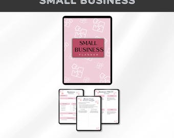 Small Business Planner Template: Startup Organizer (Digital Download)
