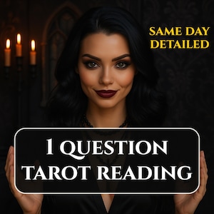 One Question Tarot Reading | Fast Same Day Psychic Insight | Love, Career, or Life Path Clarity | Honest Spiritual Guidance
