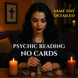 Leitura psíquica sem ferramentas | Insight energético rápido e orientação intuitiva | Respostas no mesmo dia sem cartas | Clareza sobre amor, carreira e vida