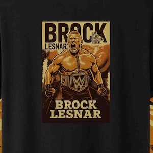 Brock Lesnar WWE Champion SVG: Eat Sleep Conquer Repeat (Digital File)