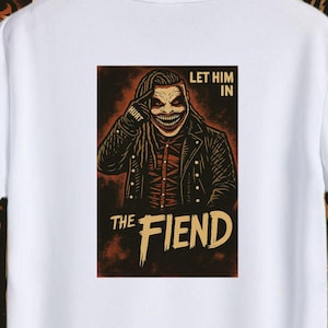 The Fiend WWE Horror Art: Bray Wyatt Wrestling Design (SVG, PNG Digital Download
