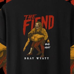 The Fiend Bray Wyatt Horror Art: WWE Wrestling Design (SVG PNG)