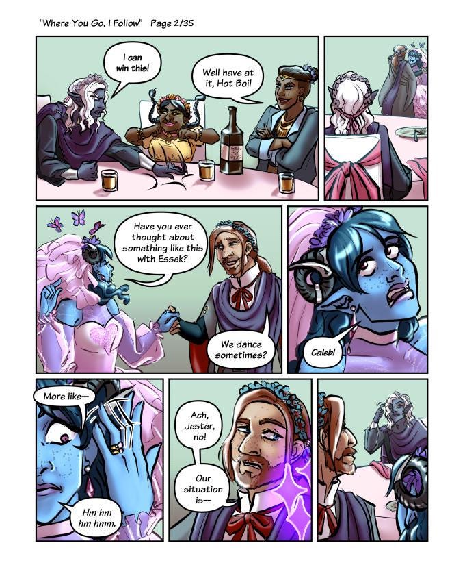 Scratched Version of Who Else but You, a Shadowgast Fancomic ...