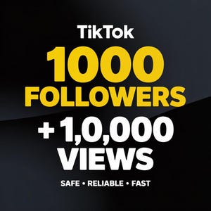 1000+ TikT-ok Followers , Real, Safe & Permanent | Fast Delivery | Boost Your Profile Growth Instantly