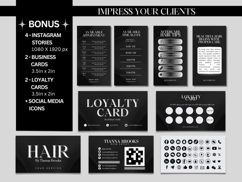 Acuity Scheduling Template Hair Tech Website Template Acuity Site Template Lashes Canva Schedule Acuity Template Hair Acuity Booking Page Hair extensions lash tech booking lash business lash scheduling lash tech template lash tech branding website