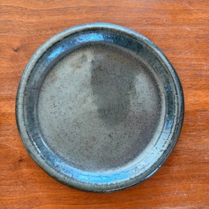 Side Plate or Trinket Dish – 6” Modern Handmade Small Batch Pottery – Wabi Sabi Design