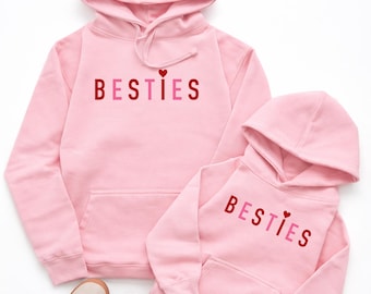 Besties, Mama and Mini Shirts, Mommy and Me, Mommy and Me Shirts, Family Matching, Mommy and Me Outfit, Mother Daughter,Mothers Day Gift