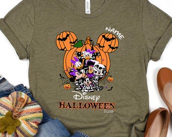 Custom Disney Halloween 2026 Shirt, Disney Halloween Shirt, Disney Family Halloween Shirt, Disneyland Boo Shirts, Halloween Party Shirt