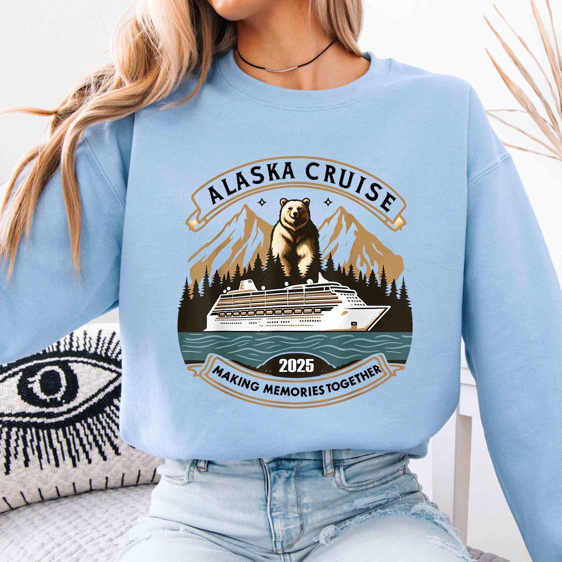 Custom Alaska 2026 Group Trip Tshirt, Alaska Cruise Sweatshirt, Alaska ...