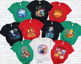 Miser Brothers Heating And Cooling Shirts, Miser Brothers Sweatshirts Heat And Snow, Miser Brothers Christmas, Snow Miser, Xmas Gift for Her