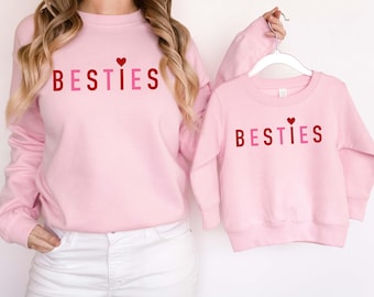 Besties, Mama and Mini Shirts, Mommy and Me, Mommy and Me Shirts, Family Matching, Mommy and Me Outfit, Mother Daughter,Mothers Day Gift