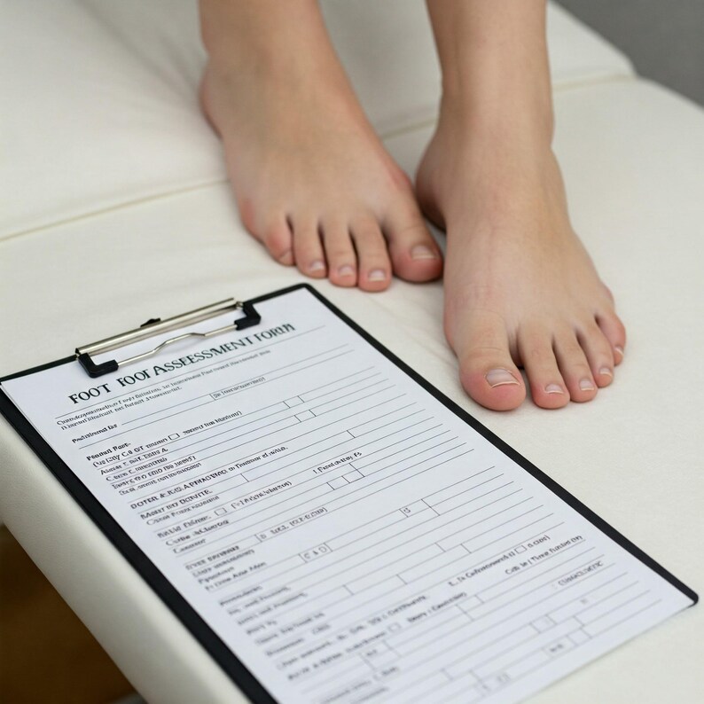 Footcare Assessment Form for Nurses - Etsy