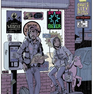 José y Maria Modern- Day Nativity Poster