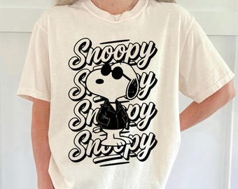 Snoopy T-Shirt, Unisex Graphic Tee, Gift for Friend