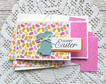 DIY Card Making Kit || Cheerful Cards || Easter Cards  || Bunny Cards || Spring Cards || Set of 4