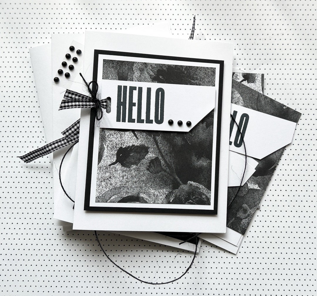 DIY Card Making Kit || Hello Cards || Thinking of You Cards ...