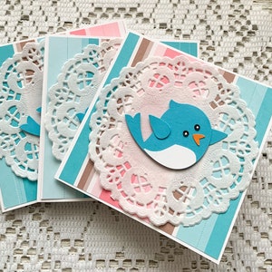 Tarjetas Songbird // Tarjetas del Día de San Valentín // Tarjetas Pensando en Ti // Tarjetas Alegres // Tarjetas de Pájaro // Tarjetas Stampin Up // Conjunto de 3