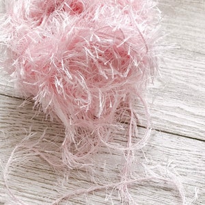 5 Yards | Baby Pink | Fibers | Eyelash Trim | Crafting Supply | Shipping Included