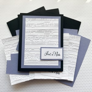 DIY Karten Karten machen Kit || Grußkarten || Denken an Dich Karten || Freundschaftskarten || Grußkarten Kit || Stampin Up Karten || 4er Set