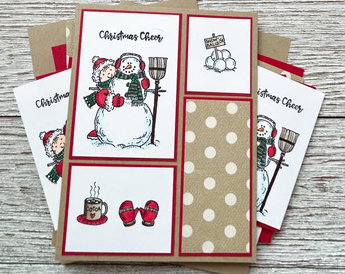 DIY Christmas Card Making Kit || Christmas Cheer Cards || Christmas ...