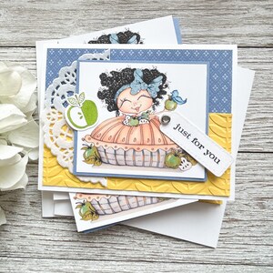 Kit de fabrication de cartes DIY | Cartes Juste pour vous | Je pense à vous | Cartes d'amitié | Cartes Stampin Up | Kit de cartes | Lot de 4