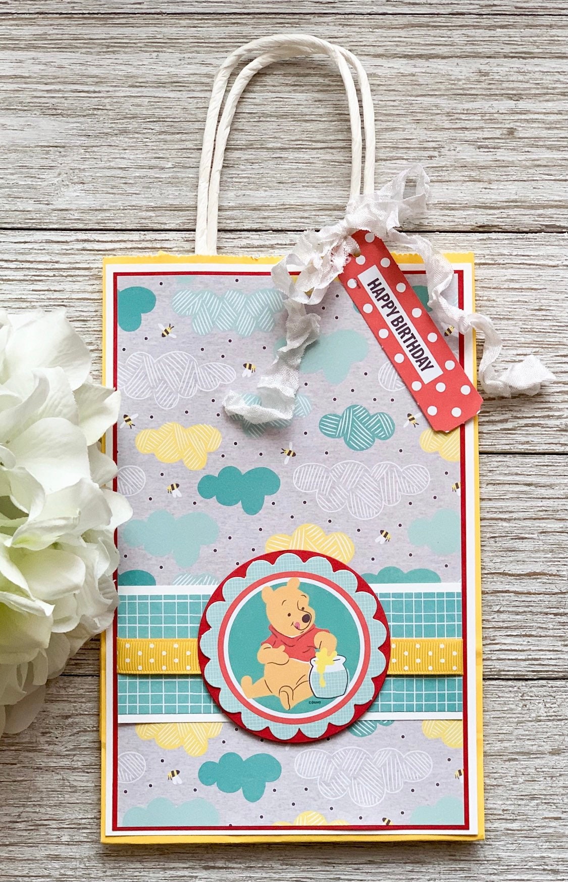 Classic Pooh Mint Wrapping Paper