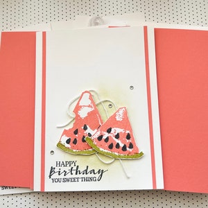 DIY-kaartmaakset || Verjaardagskaarten || Vriendschapskaarten || Wenskaartenset || Stampin Up-kaarten || Fruitkaarten || Set van 4