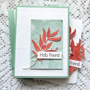 DIY-kaartenset || Verjaardagskaarten || Vriendschapskaarten || Wenskaartenset || Stampin Up-kaarten || Set van 4