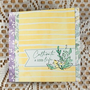 Flip Book escrito a mano // Stampin up Junk Journal // Flower Flip Book // Mini Album // Photo Journal // Snail Mail //Stampin Up