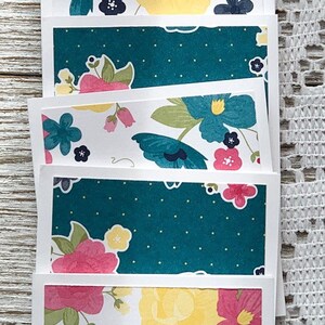 Spring Mini Note Cards // Floral Mini Cards // Cheerful Cards // Blank Cards // Lunch Note Cards // Gift Tags // Set of 6