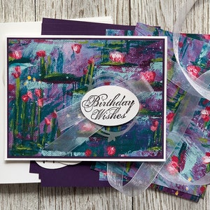 Kit de fabrication de cartes DIY | Cartes d’anniversaire | Cartes de fleurs | Penser à vous cartes | Cartes d’amitié | Cartes Nature | Série de 3 | Frais de port inclus