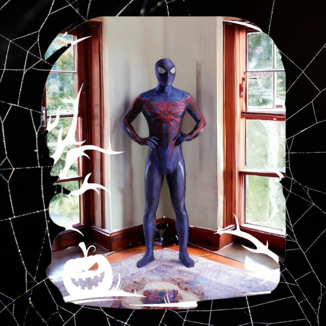Superior Spider-Man Costume Spandex Halloween Cosplay Spiderman Zentai Suit  HOT