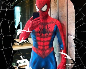 The Amazing Spiderman Superhero Cosplay Costume, The Amazing 3D Printing Costumes, The Amazing Spiderman Suit, TASM Costume, TASM Cosplay