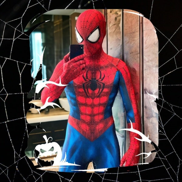 The Amazing Spiderman Superhero Cosplay Costume, The Amazing 3D Printing Costumes, The Amazing Spiderman Suit, TASM Costume, TASM Cosplay