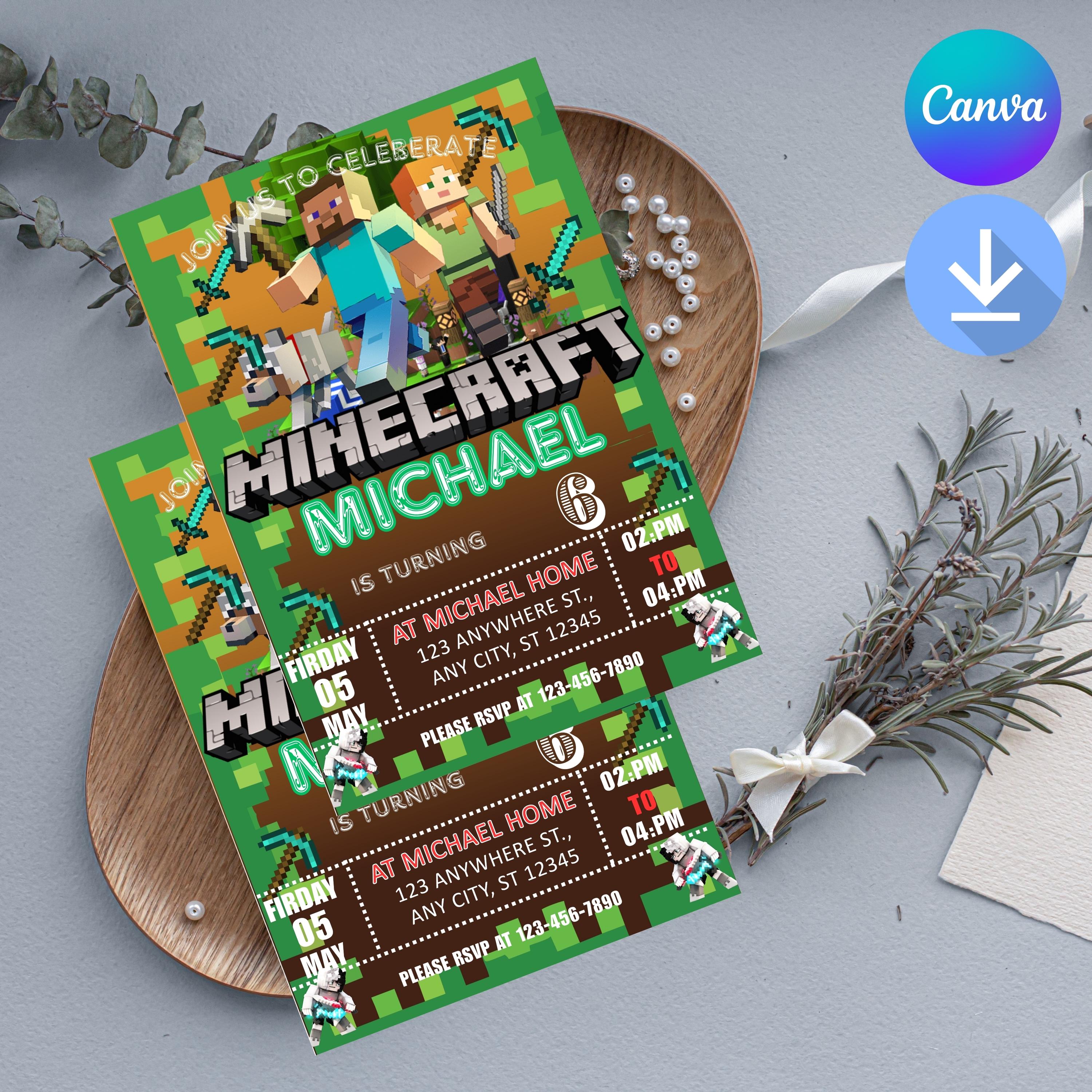 Instant Editable Canva Invite