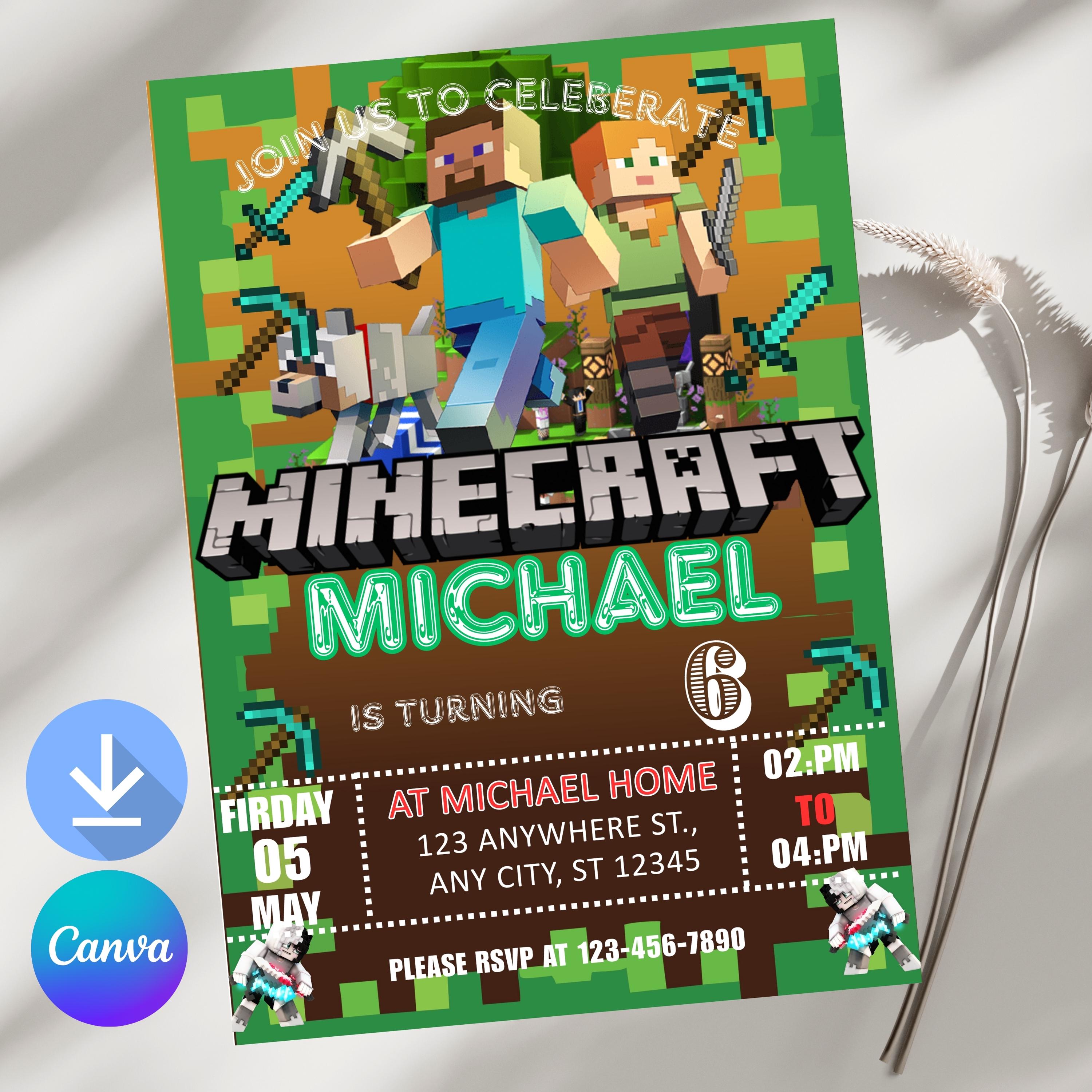 Instant Editable Canva Invite