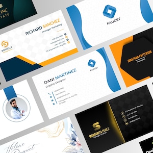 Carte de visite de produit physique conçue sur mesure, imprimée et expédiée pour vous | Délai d'exécution rapide