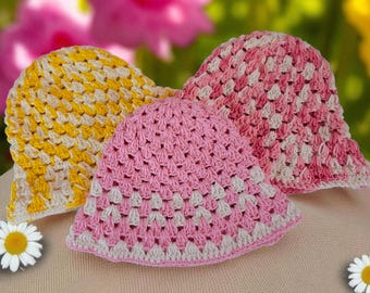 Cotton Bucket Hat: Sun Protection, Custom Colors Available