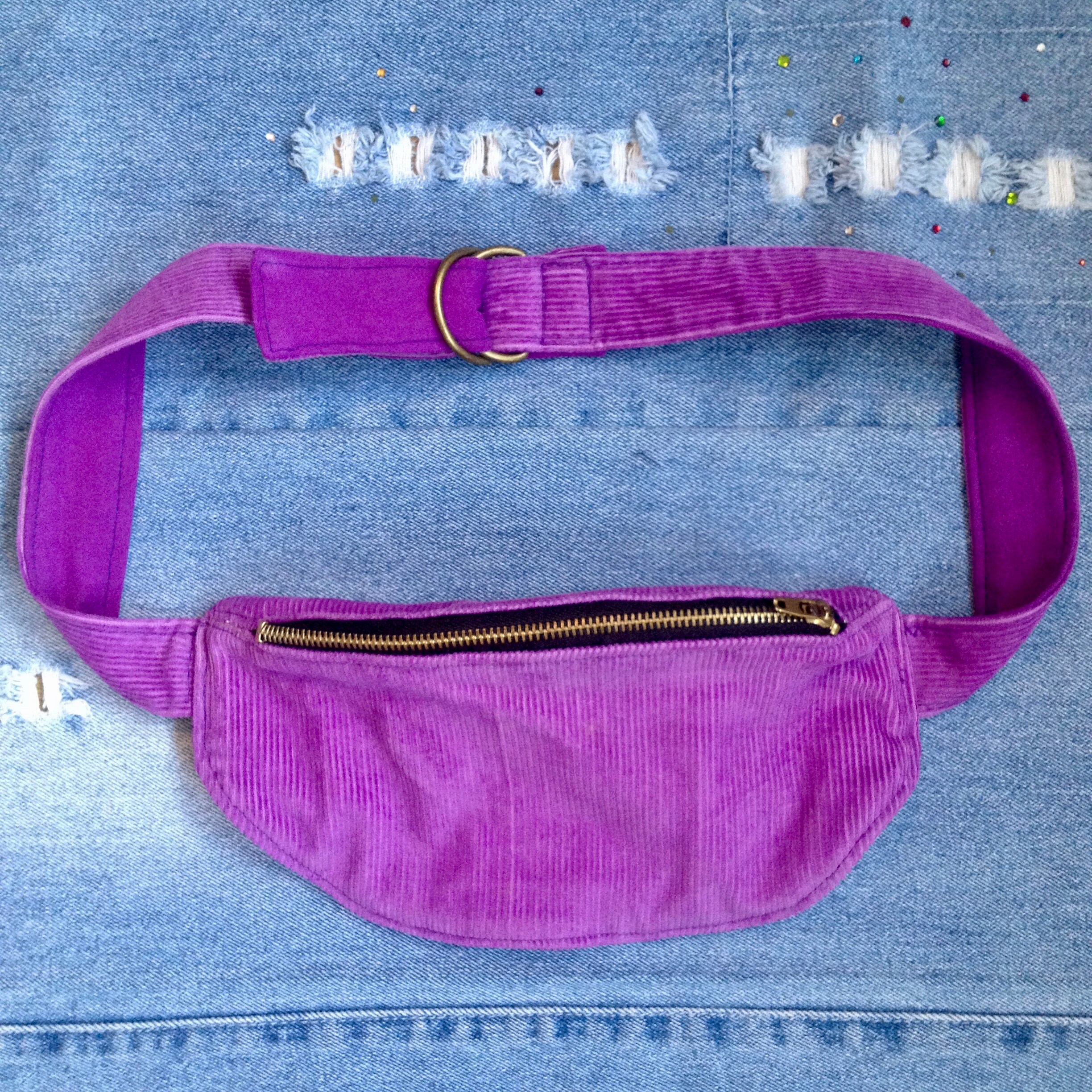 corduroy fanny pack