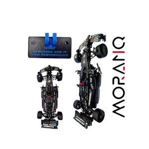 Wall mount for Mercedes AMG F1 42171 - display, stand, model hanger, LEGO Technic accessories, F1 car