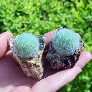 Rare Pyromorphite Ore Specimen,Pyromorphite Crystal,Green，Reiki Healing,Crystal Collection，mineral specimen, 1PC