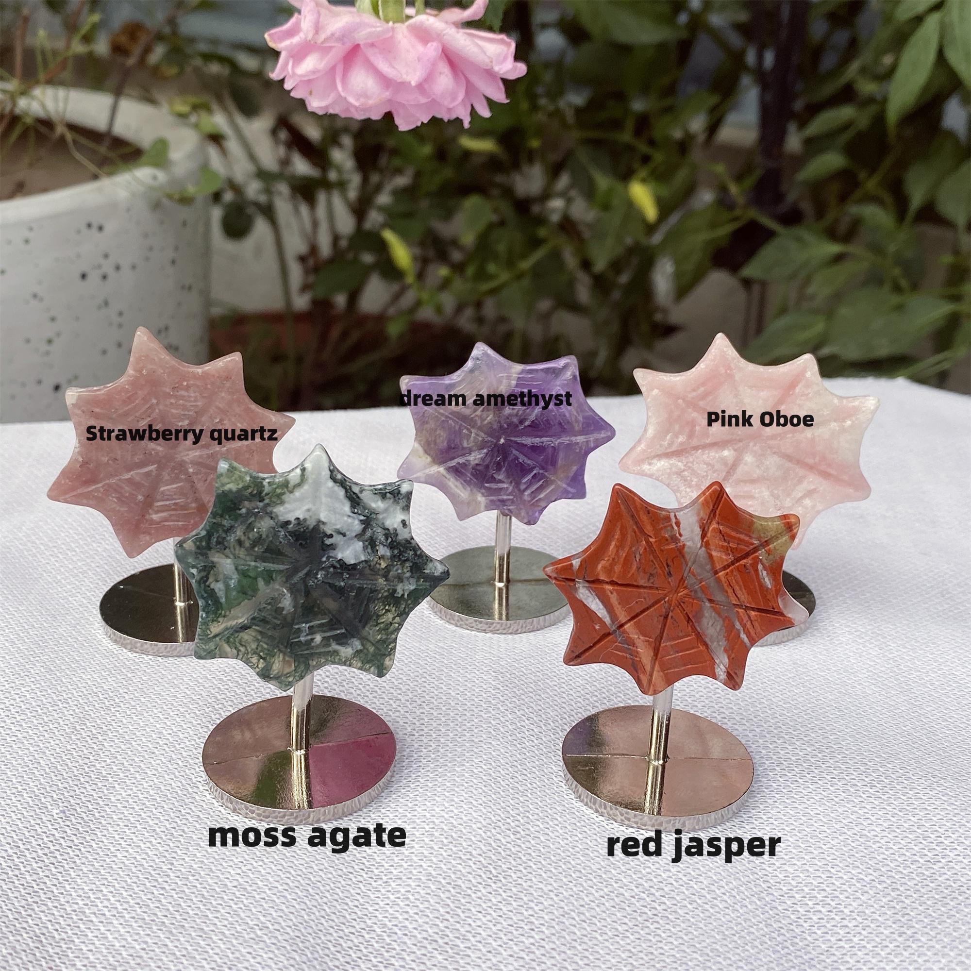 Natural Quartz Crystal Spider Web Ornament: Chakra Healing - Etsy