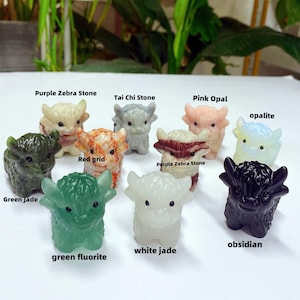Natürliche Mix Quarz Kuh,Kristall Kuh,Kristall Tier,Kuh Skulptur,Kristall Energie,Reiki Therapie,Mineralstoff,Kristallgeschenk 1PC
