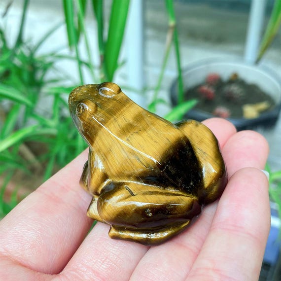 翡翠のカエル彫刻 翡翠 カエルの彫刻 約10cm 【公式通販】