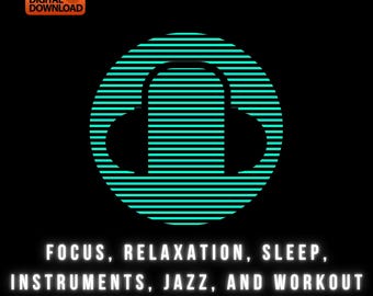Non-Stop Music Mix Collection — Focus, Relaxation, Meditation, Sleep, Jazz & Instrumental (44GB MP3 • 320kbps High Quality)