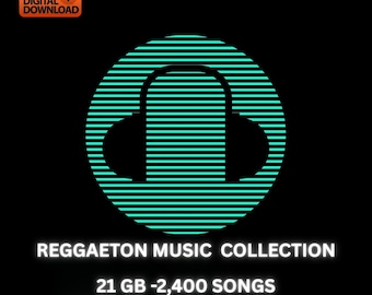 2400 Reggaeton Songs Collection (Digital Download)