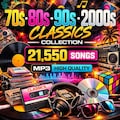 70s 80s 90s 2000s Classics Music Collection – 21,550 Songs (MP3 320kbps) 220Gb